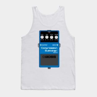 Boss CS-3 Compression Sustainer Guitar Effect Pedal Tank Top